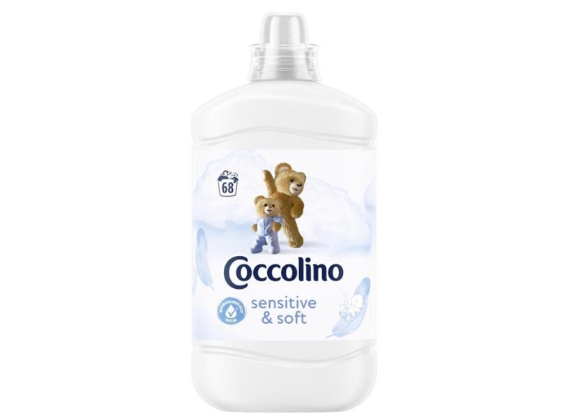 Coccolino Aviváž sensitive & soft 1700 ml 68 dávek Coccolino Aviváž sensitive & soft 1700 ml 68 dávek