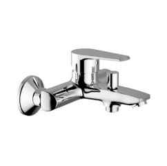 Baterie vanová nástěnná bez příslušenství, rozteč 150 mm, chrom