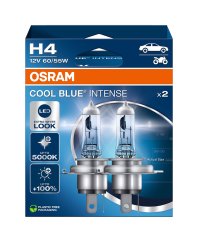 OSRAM Cool Blue Intense NG H4 12V 64193CBN-Duobox NEW
