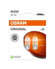 OSRAM Žárovka pomocná W3W 12V 2821-02B NEW