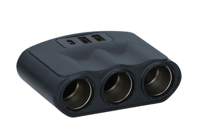 ALLRIDE Roztrojka 12/24 V + USB-C a 2x USB-A