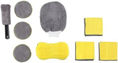 DUNLOP Lešticí sada z mikrovlákna, 9 ks