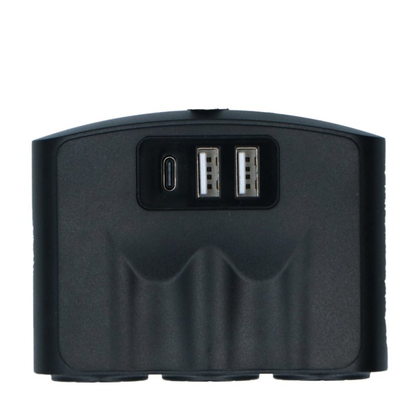 ALLRIDE Roztrojka 12/24 V + USB-C a 2x USB-A