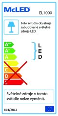 Naturel EasyLine světlo LED 100cm EL1000