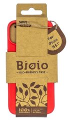 Kryt na mobil na Apple iPhone 15 červený (Forever Bioio)