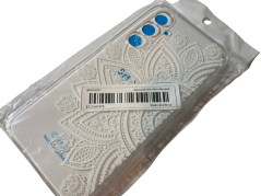 Kryt na mobil na Galaxy A54 5G-White Mandala