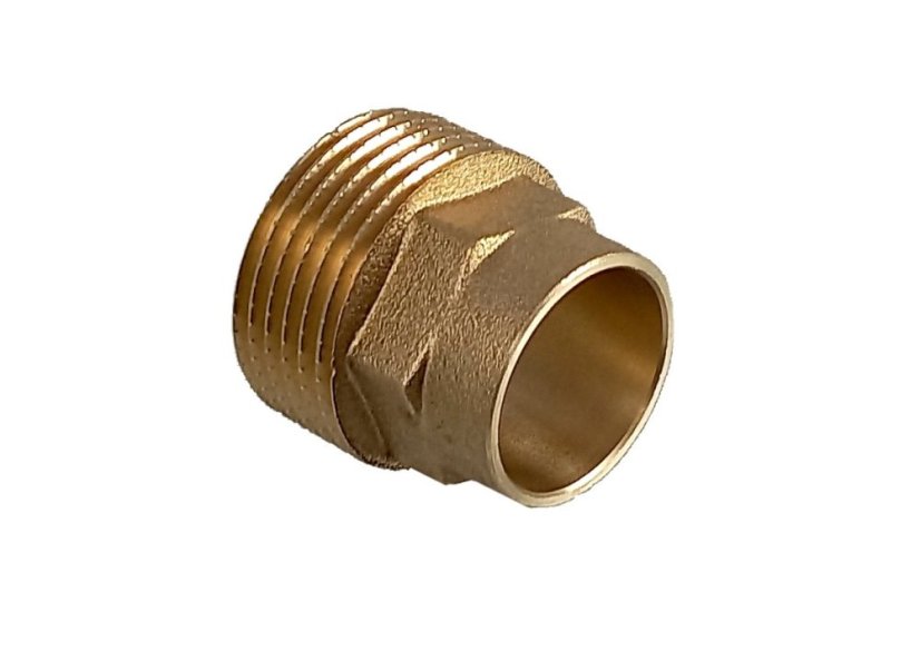 Přechodka vnější 18x3/4" bronz