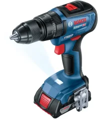 BOSCH Professional Aku vrtačka GSB 18V-50 2x2 Ah (+ L-Case kufr)