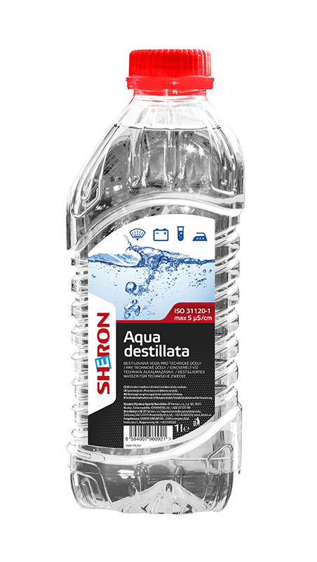 SHERON Aqua Destillata 1 lt PET SHERON Aqua Destillata 1 lt PET