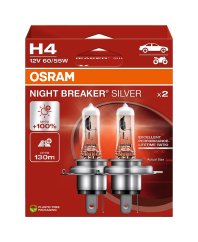 OSRAM NB Silver NG H4 12V 64193NBS-Duobox NEW
