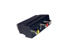 Adapter SCART - 3x cinch + S-video