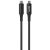 Kabel WG USB-C/USB-C 240W 1m, černý