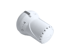 Hlavice termostatická COSMO, připojení M30x1,5 s nulovou i protizámrznou hodnotou, bílá