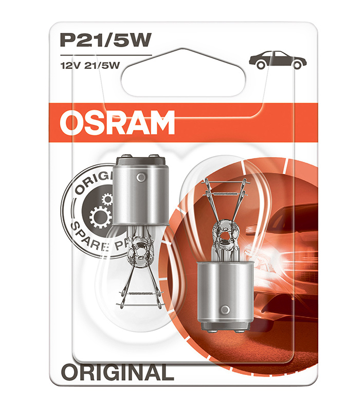 OSRAM Žárovka pomocná P21/5W 12V 7528-02B NEW