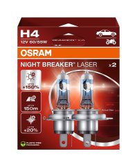 OSRAM NB Laser NG H4 12V 64193NL-Duobox NEW