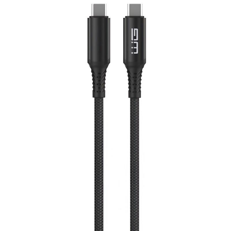 Kabel WG USB-C/USB-C 240W 1m, černý