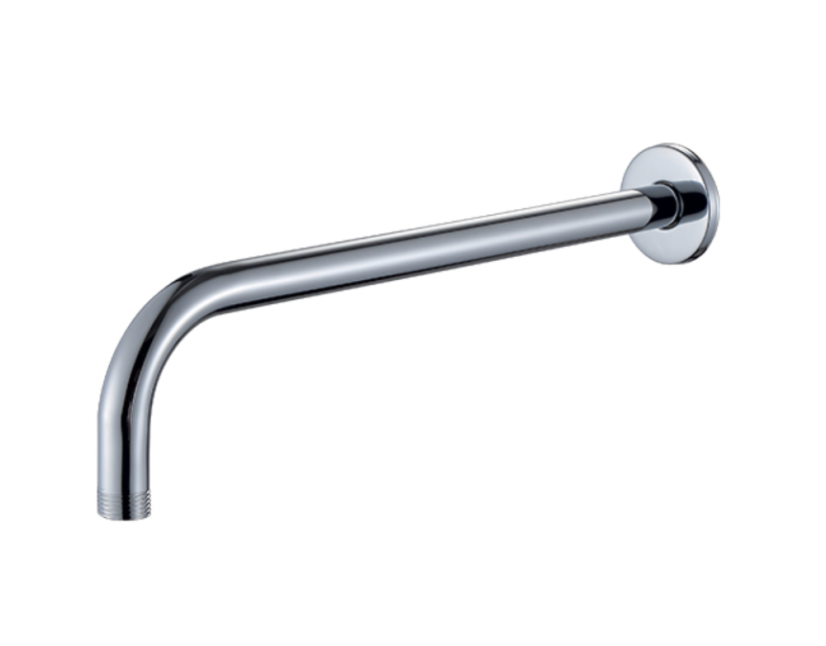 Rameno k pevné sprše ze stěny, 29 cm, chrom