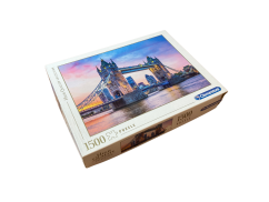 Vysoce kvalitní kolekce - 1500 dílků puzzle - Západ slunce nad Tower Bridge