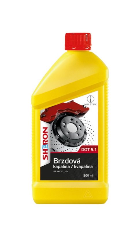 SHERON Brzdová kapalina DOT 5.1, 500 ml SHERON Brzdová kapalina DOT 5.1, 500 ml