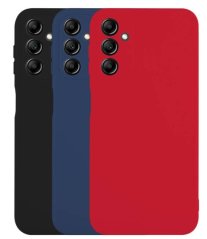 Set krytů na mobil FIXED Story na Samsung Galaxy A14/A14 5G (FIXST-1072-3SET2) černý/červený/modrý