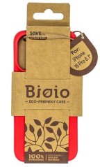 Kryt na mobil na Apple iPhone 15 Pro červený (Forever Bioio)